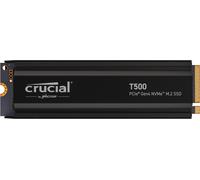 2TB Crucial T500 PCIe Gen4 NVMe M2 SSD with heatsink