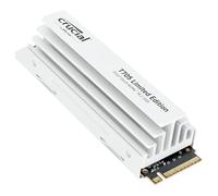 Crucial T705 SSD 2TB PCIe Gen5 NVMe M.2 Edizione Limitata SSD Interno con Dissipatore Premium Bianco, Fino a 14.500MB/s, Microsoft DirectStorage, Retrocompatibilità PCIe 4.0 - CT2000T705SSD5A