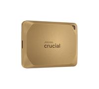 Crucial X10 Pro SSD Esterno 4TB, Fino a 2100MB/s Lettura e 2000MB/s Scrittura, USB-C 3.2, PC e Mac, Resistenza ad Acqua e Polvere, Hard Disk Esterno, Oro - CT4000X10PROSSD9D02