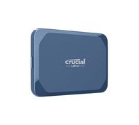 Crucial X10 SSD Esterno 4TB, Fino a 2100 MB/s, SSD Portatile, USB-C 3.2 Gen2, IP65 Resistenza ad Acqua e Polvere, Hard Disk Esterno, Blu Opaco - CT4000X10SSD9-02