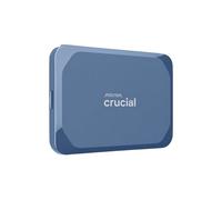 Crucial X10 SSD Esterno 4TB, Fino a 2100 MB/s, SSD Portatile, USB-C 3.2 Gen2, IP65 Resistenza ad Acqua e Polvere, Hard Disk Esterno, Blu Opaco - CT4000X10SSD9-02