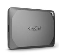 Crucial X9 Pro 1 TB USB tipo-C 3.2 Gen 2 [3.1 Gen 2] Grigio (Crucial X9 Pro - SSD - encrypted - 1 TB - external [portable] - USB 3.2 Gen 2 [USB-C connector] - 256-bit AES)