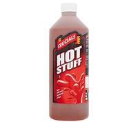 Crucials Hot Stuff Squeezy Sauce 1L, salsa piccante al peperoncino piena di calore, mangiala con le tue patatine e pesce