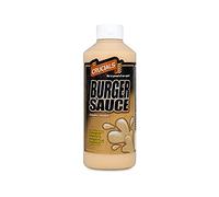 Crucials Salsa per hamburger, 500 ml, salsa cremosa liscia, Confezione da 3 | Non dimenticare: salsa per hamburger hot sauce bistecche di soia bocconcini croccante develey yogurt