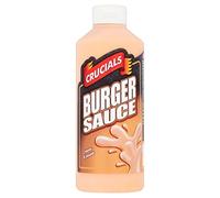 Crucials Salsa per hamburger, 500 ml, salsa cremosa liscia | Non dimenticare: salsa per hamburger hot sauce bistecche di soia bocconcini croccante develey yogurt
