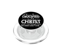 Crucifisso con Cristo: Fede e Speranza Spirituale PopSockets PopGrip per MagSafe