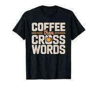 Cruciverba del Mattino caffè E Quotidiano Mattina Maglietta