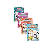 Cruciverba Pack di 4 Libri Più di 400 Giochi Hobby in bianco e nero Tutto Cruciverba in spagnolo.