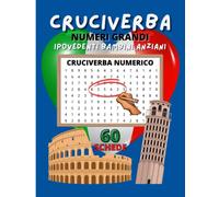 Cruciverba Per Anziani Numeri Grandi: Con 60 Schede Diverse Facili Ideale Per Adulti E Bambini Antistress Nei Momenti Noiosi Della Giornata Idea Regalo