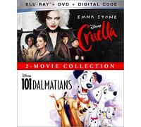 CRUELLA/101 DALMATIANS 2-MOVIE COLLECTION (Blu-ray) Stone Emma Thompson Strong