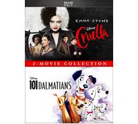 CRUELLA/101 DALMATIANS 2-MOVIE COLLECTION (DVD) Stone Emma Thompson Strong Mark