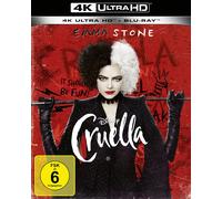 Cruella 4K Ultra-HD (4K UHD Blu-ray) Emma Stone Emma Thompson Joel Fry