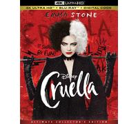 Cruella (Feature) (4K UHD Blu-ray) Emma Stone Emma Thompson Joel Fry