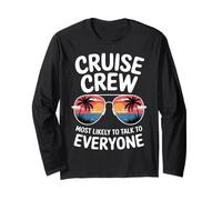 Cruise Crew ha più probabilità di parlare con tutti Design Maglia a Manica