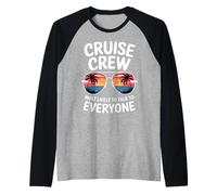 Cruise Crew ha più probabilità di parlare con tutti Design Maglia con Maniche Raglan