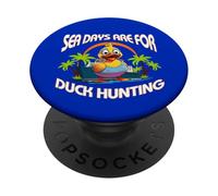 Cruise Ducks Sea Days sono per la caccia alle anatre su una nave divertente PopSockets PopGrip Adesivo