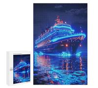 Cruise Ship Puzzle 1000 Pezzi Sfida Impossibile Adulti Ship Navigation Rompicapo Difficile Per Amanti Del Puzzle Intelligenza E Pazienza Regalo Per Lui 1000 PCS