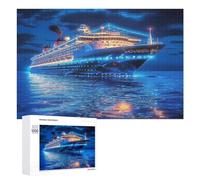 Cruise Ship Puzzle 1000 Pezzi Sfida Intelligente Creativa Ship Navigation Gioco Educativo Per Ragazzi E Adulti Attività Indoor Rilassamento Regalo Festa Aziendale 1000 PCS