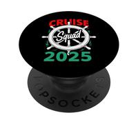 Cruise Squad 2025 Divertimento per gli amanti delle crociere PopSockets PopGrip Adesivo
