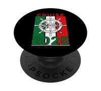 Cruise Squad 2025 Divertimento per gli amanti delle crociere PopSockets PopGrip Adesivo