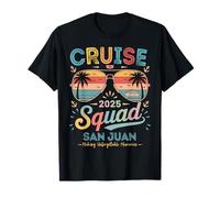Cruise Squad 2025 Gruppo di famiglia San Juan Matching Maglietta