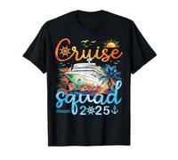 Cruise Squad 2025 Gruppo Familiare Corrispondente Vacanza Crociera Maglietta