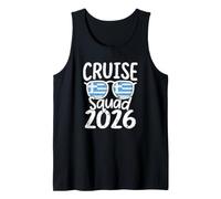 Cruise Squad 2026 Equipaggio per Le Vacanze in Famiglia Grecia Canotta
