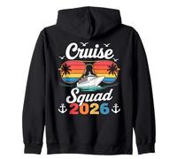 Cruise Squad 2026 Gruppo di Corrispondenza per Le Vacanze degli Amici di Famiglia Felpa con Cappuccio