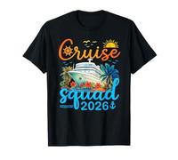 Cruise Squad 2026 Gruppo Familiare Corrispondente Vacanza Crociera Maglietta