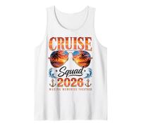Cruise Squad 2026 Matching Family Summer Vacation Apparel Canotta