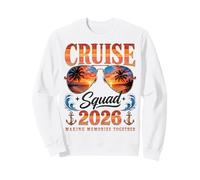 Cruise Squad 2026 Matching Family Summer Vacation Apparel Felpa