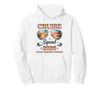 Cruise Squad 2026 Matching Family Summer Vacation Apparel Felpa con Cappuccio