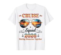 Cruise Squad 2026 Matching Family Summer Vacation Apparel Maglietta