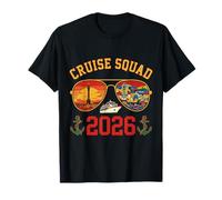Cruise Squad Barcellona Viaggio Vacanze Souvenir 2026 Maglietta