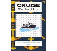 Cruise Word Search Book: Word searches with easy to read print about cruise life, exotic destinations, onboard fun and more | 6X9 inches 110 pages | ... for gifts, vacations, leisure time, holidays