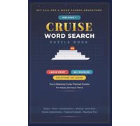 Cruise Word Search | Ocean Adventures: VOLUME 1 | Word Search Puzzle Book with Easy to Read Print about Cruise, Ships, Port, Dining & More | 6x9 ... - Gift for Vacations,Holidays & Free Time