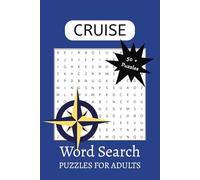 Cruise Word Search Puzzle Book: Cruise activity book with Easy to Read Print about cruises, boats, cruise activities and more | 6x9 inches, 110 pages ... Gift for Vacations, Holidays and Time Off