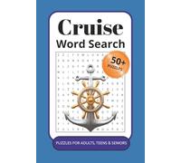 Cruise Word Search Puzzle Book: Word Search with Easy to Read Print about Cruising, Travel, Adventure and More | 6x9 inches, 110 pages | 50+ Puzzles ... Gift for Vacations, Holidays and Relaxation