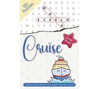 Cruise Word Search Puzzle Book: Word Searches with Large Print about Cruises, Cruising, Vacations, Travel, and More | 6x9 inches | 110+ pages | 50+ ... for Celebrations, Holidays, and Cozy Times