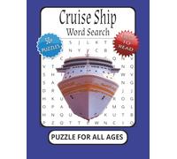 Cruise Word Search Puzzle: Word Search Puzzles With Easy To Read Print About Cruises, Ships, Oceans And More┃8.5x11 Inches, 100+ Pages┃50+ puzzles… Gift For Vacations, Holidays, And Relaxation