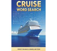 Cruise Word Search: Word Search Puzzles with easy to Read Print about, Cruise, Vacation, and More | 6x9 inches, 110 pages | 50+ Puzzles ... Gift for Vacations, Holidays and Relaxation