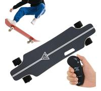 Cruiser Board Motorizzato/Skateboard Elettrico, Telecomando Lcd Migliorato Con Display A Batteria, Motore Brushless Da 700 W, Frenata A 4 Velocità, Carico Massimo Di 330 Libbre dualdrive30km
