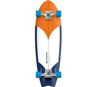 Cruiser Skateboard Hydroponic Fish Complete (31.5" - Radikal Orange / Navy)