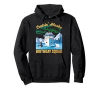 Cruisin' Alaska Birthday Squad Matching Group Cruise Trip Felpa con Cappuccio