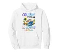 Cruisin Together Caraibi 2026 Ricordi delle Vacanze Felpa con Cappuccio