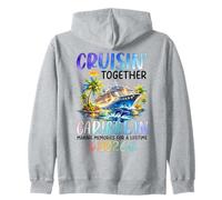 Cruisin Together Caraibi 2026 Ricordi delle Vacanze Felpa con Cappuccio
