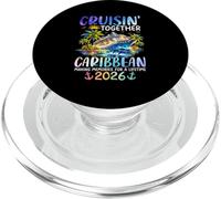 Cruisin Together Caraibi 2026 Ricordi delle vacanze PopSockets PopGrip per MagSafe
