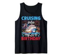 Cruising Into My 7th Birthday Cruise 7 Anni Compleanno Canotta