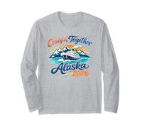 Cruising Together Alaska 2026 Souvenir di Gruppo Abbinato Maglia a Manica
