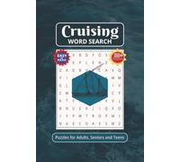 Cruising Word Search Puzzle Book: Word Searches with easy to read about Cruising, and More |6X9 inches, 110 pages, | 50+ Puzzles Gift for vacations and holidays